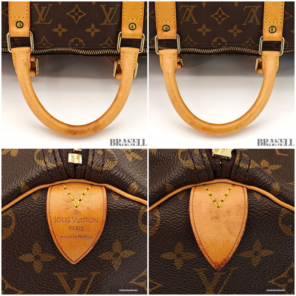 Louis Vuitton Monogram Keepall 50 M41426 Boston Bag Large Capacity Travel Brown