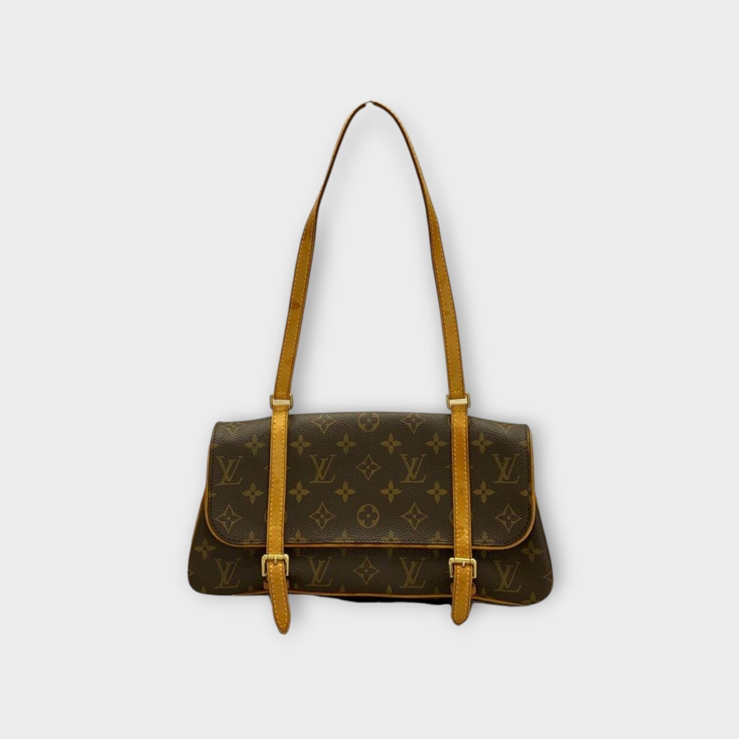 LOUIS VUITTON Marel_Monogram Canvas_BRW/PVC/Brown/General design