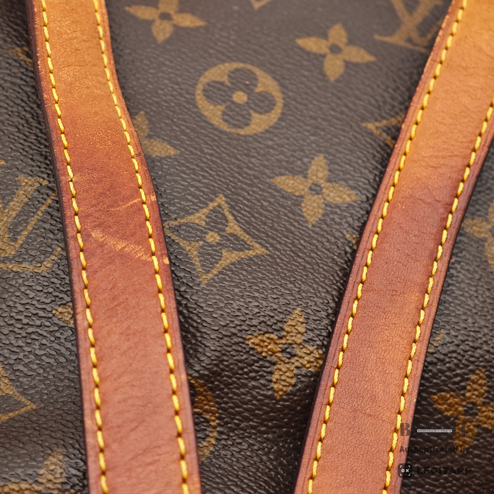 LOUIS VUITTON Montsouris MM Monogram Canvas Brown Backpack 【ImportFeeFREE】