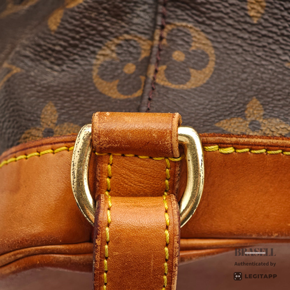 LOUIS VUITTON Montsouris MM Monogram Canvas Brown Backpack 【ImportFeeFREE】