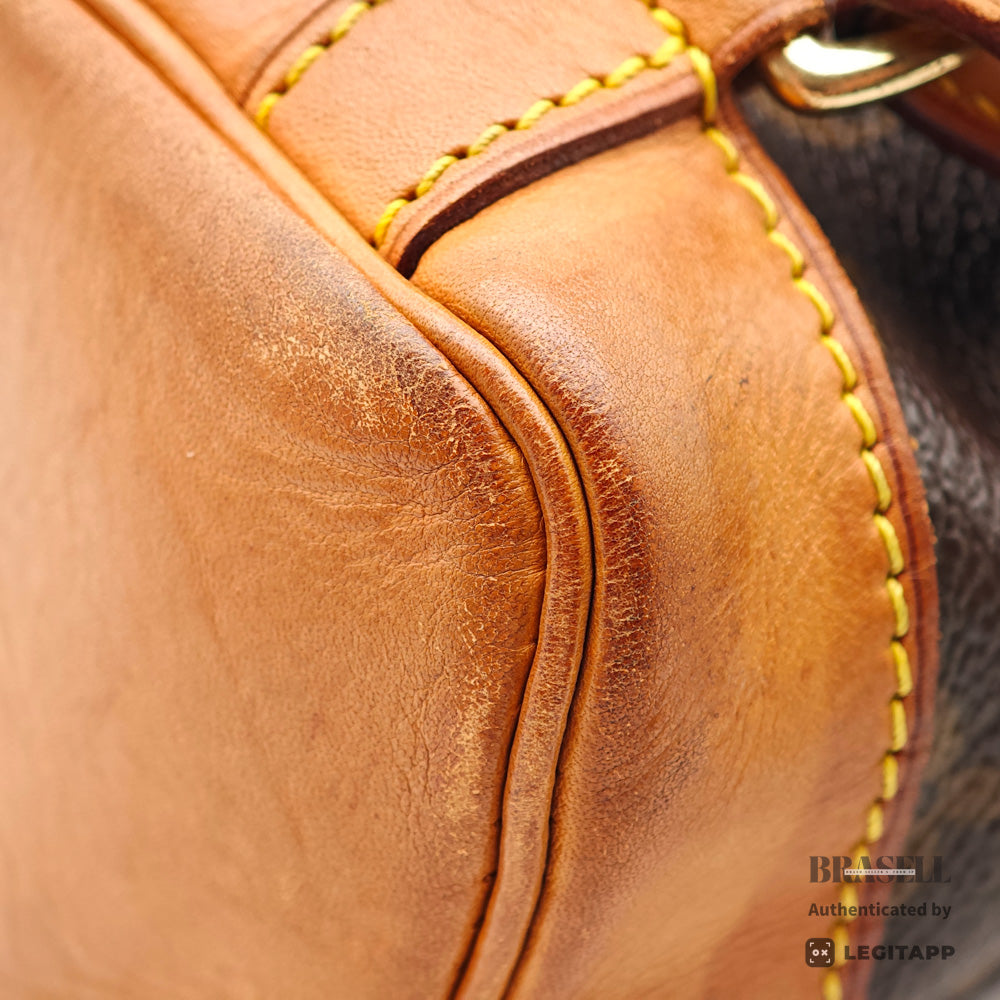 LOUIS VUITTON Montsouris MM Monogram Canvas Brown Backpack 【ImportFeeFREE】