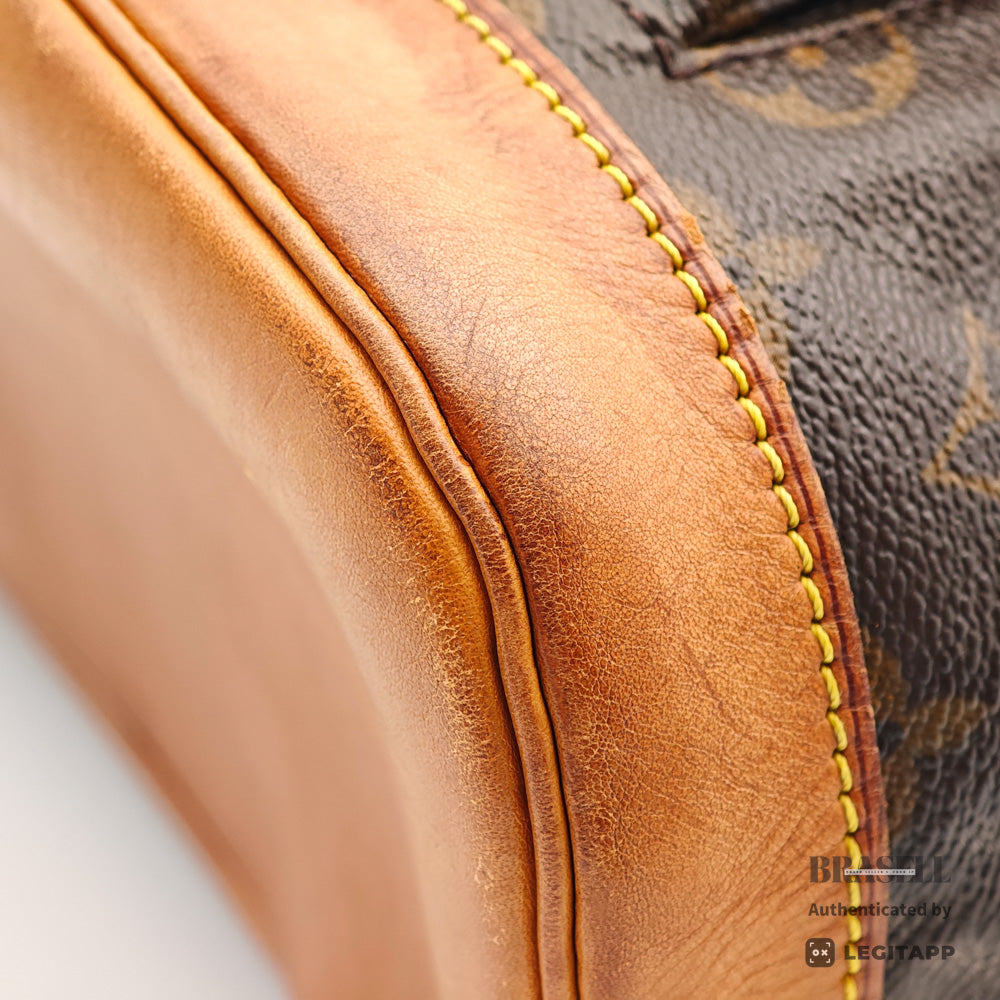 LOUIS VUITTON Montsouris MM Monogram Canvas Brown Backpack 【ImportFeeFREE】