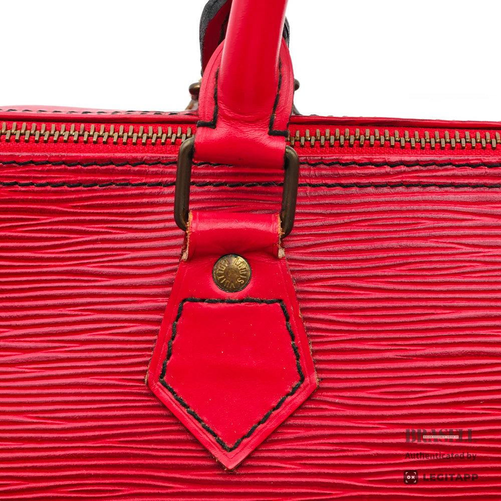 LOUIS VUITTON Epi Leather Speedy 35 Hand Bag M42997 【ImportFeeFREE】