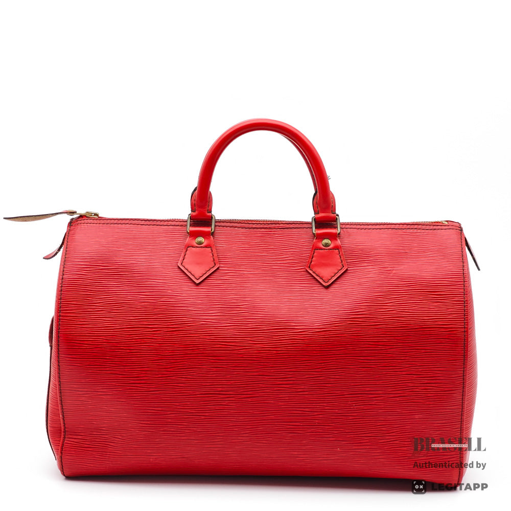 LOUIS VUITTON Epi Leather Speedy 35 Hand Bag M42997 【ImportFeeFREE】