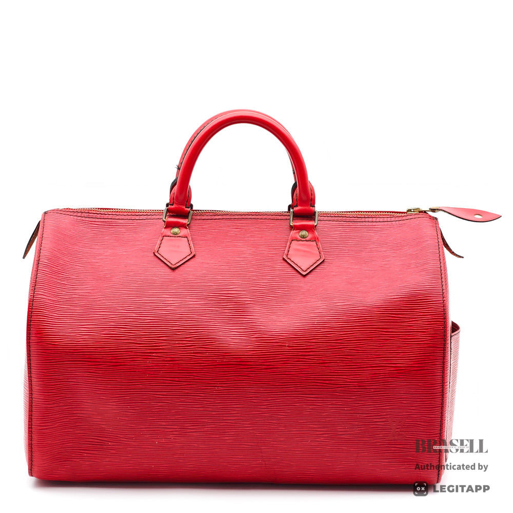 LOUIS VUITTON Epi Leather Speedy 35 Hand Bag M42997 【ImportFeeFREE】