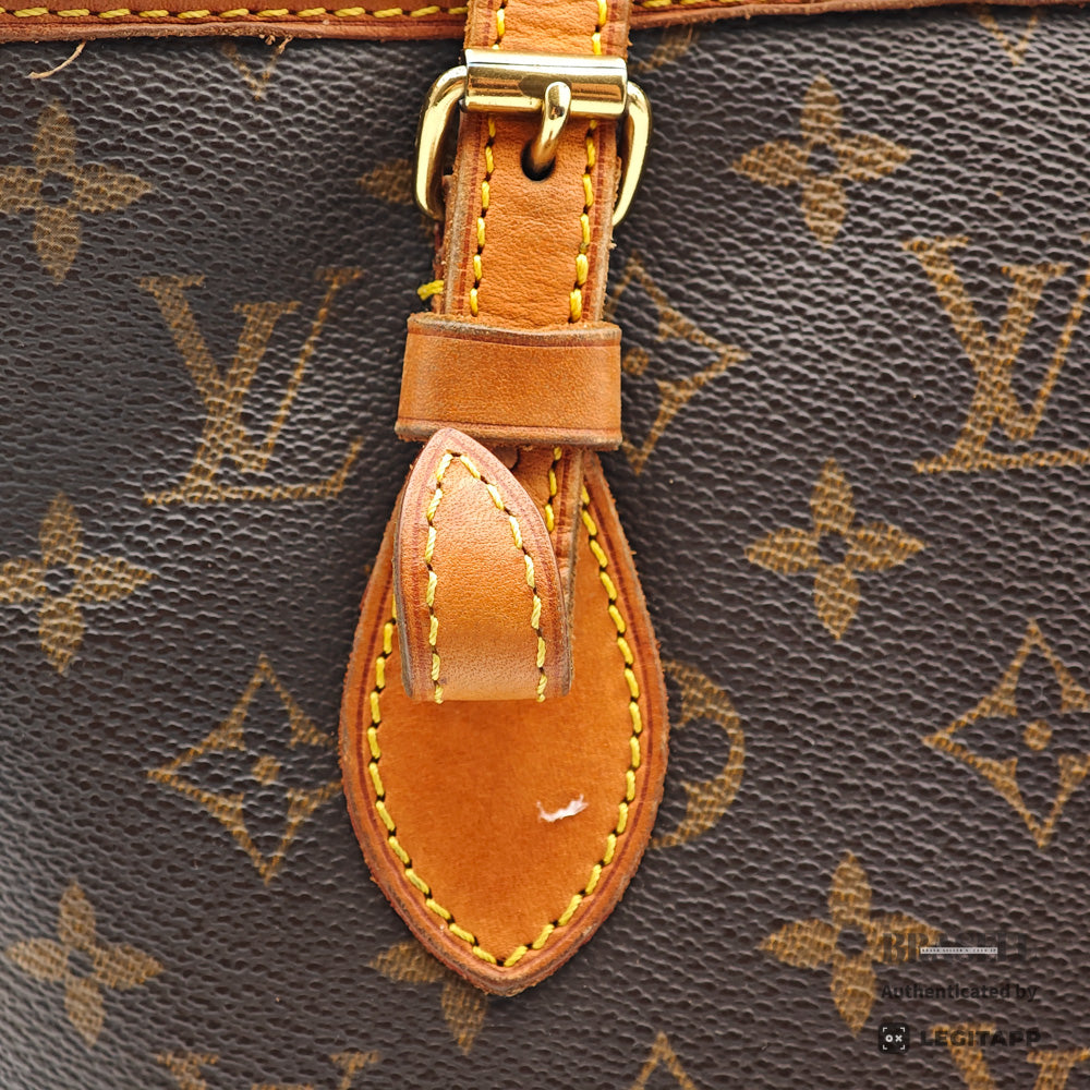 LOUIS VUITTON Bucket PM Monogram Canvas Brown Tote Bag M42238 【ImportFeeFREE】
