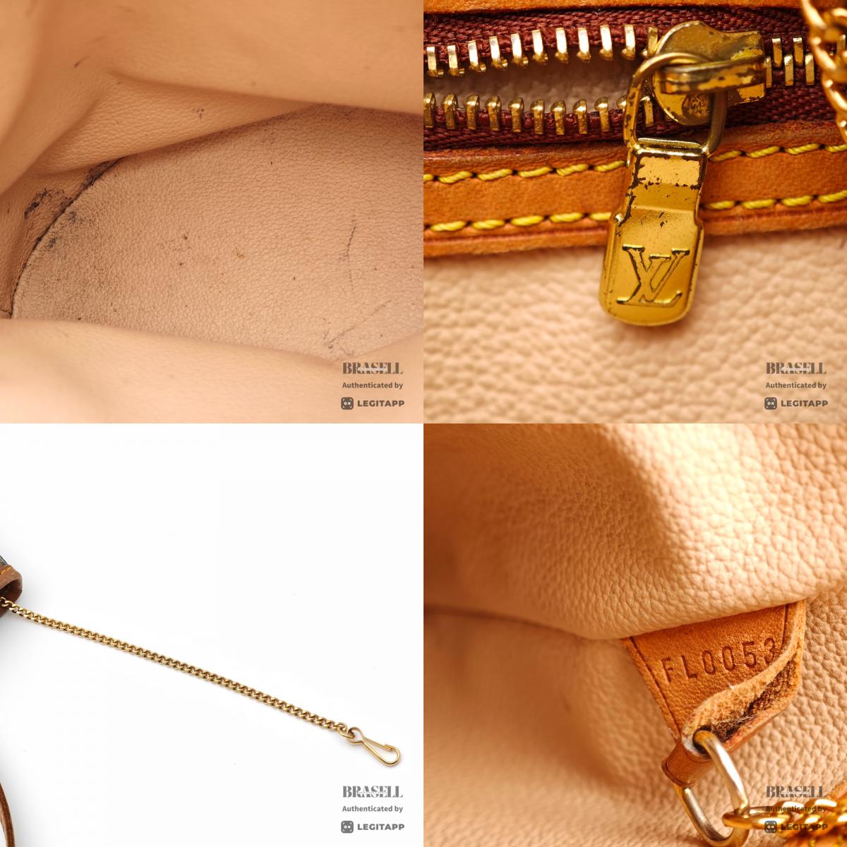 LOUIS VUITTON Bucket PM Monogram Canvas Brown Tote Bag M42238 【ImportFeeFREE】
