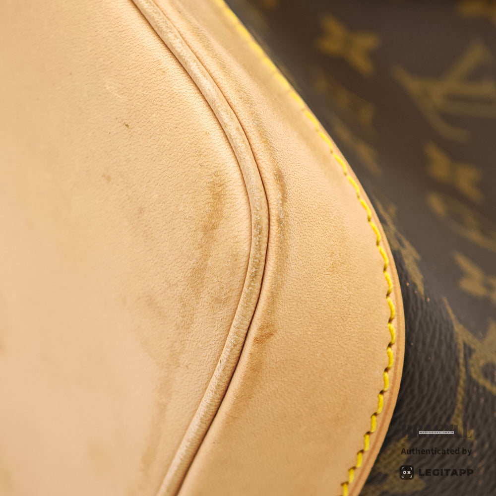 LOUIS VUITTON Alma Monogram Canvas Brown Hand Bag M51130 【ImportFeeFREE】