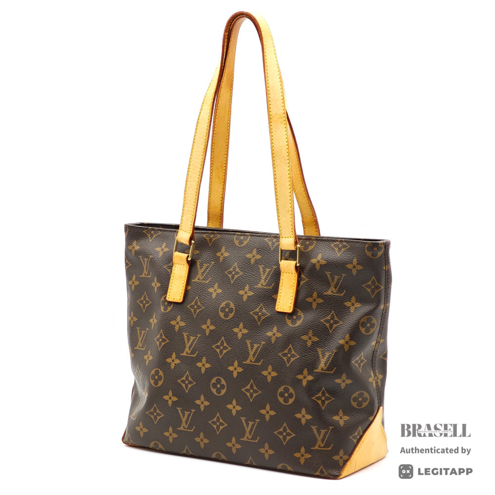 LOUIS VUITTON Cabas Piano Monogram Canvas Tote Bag M51148 【ImportFeeFREE】