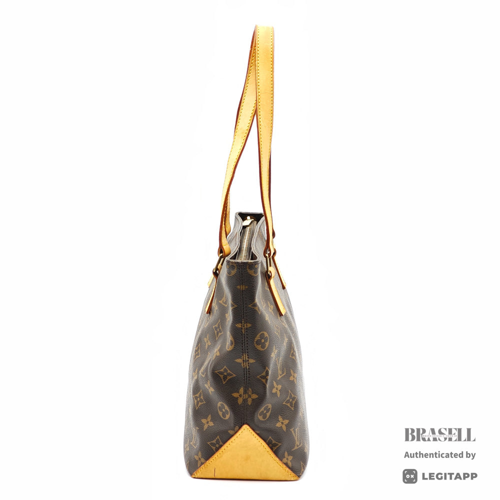 LOUIS VUITTON Cabas Piano Monogram Canvas Tote Bag M51148 【ImportFeeFREE】