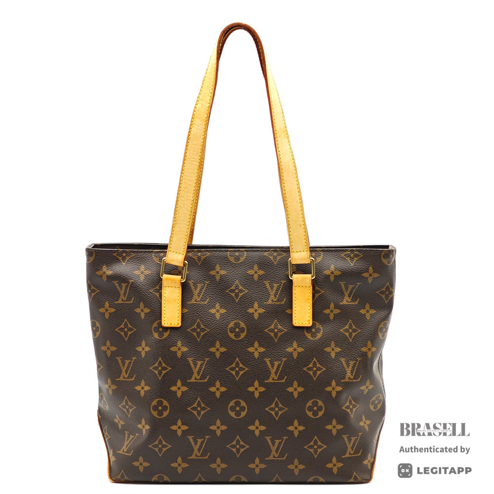 LOUIS VUITTON Cabas Piano Monogram Canvas Tote Bag M51148 【ImportFeeFREE】