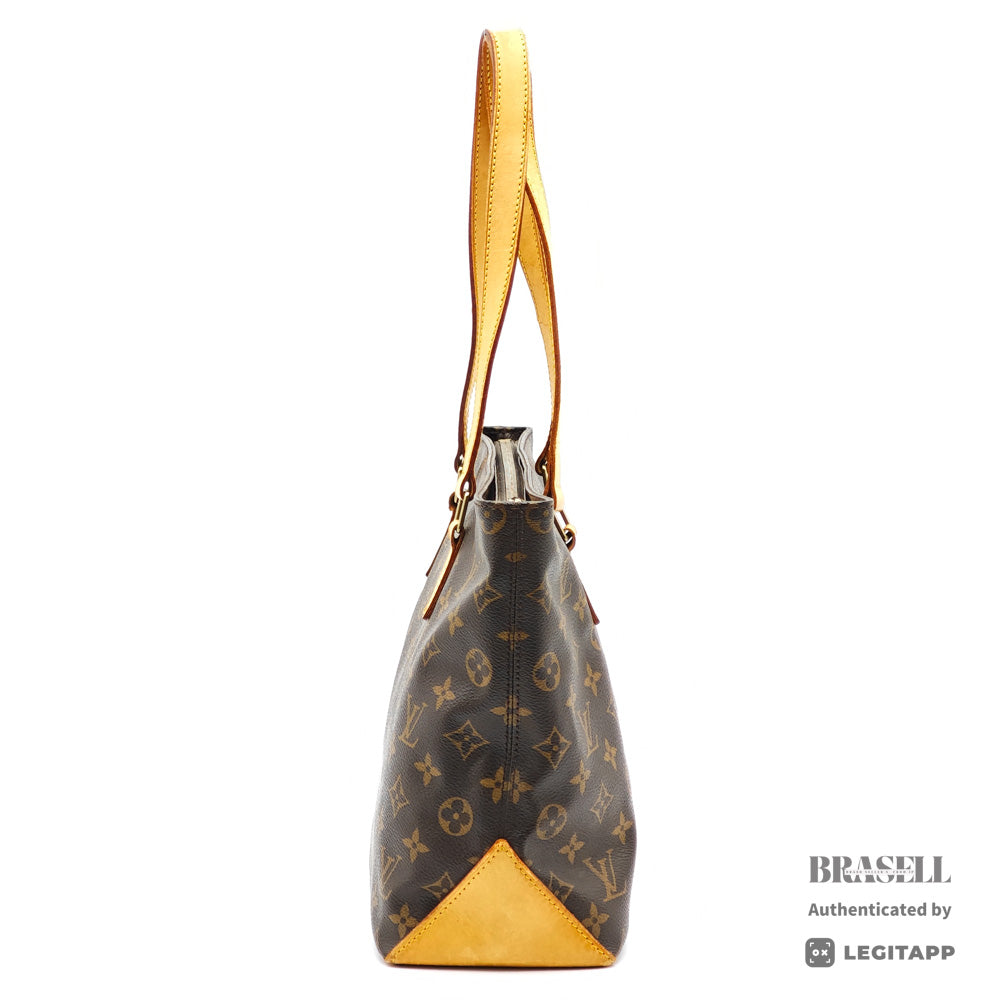 LOUIS VUITTON Cabas Piano Monogram Canvas Tote Bag M51148 【ImportFeeFREE】
