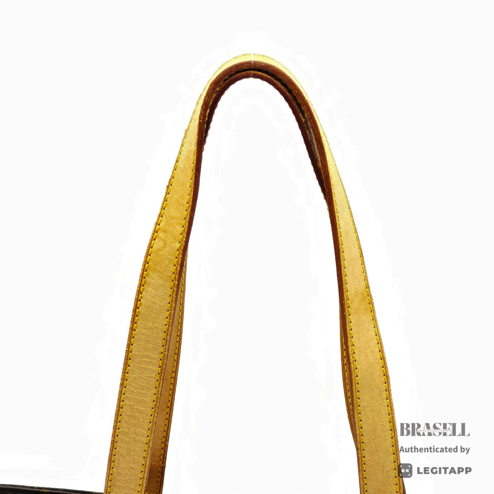 LOUIS VUITTON Cabas Piano Monogram Canvas Tote Bag M51148 【ImportFeeFREE】