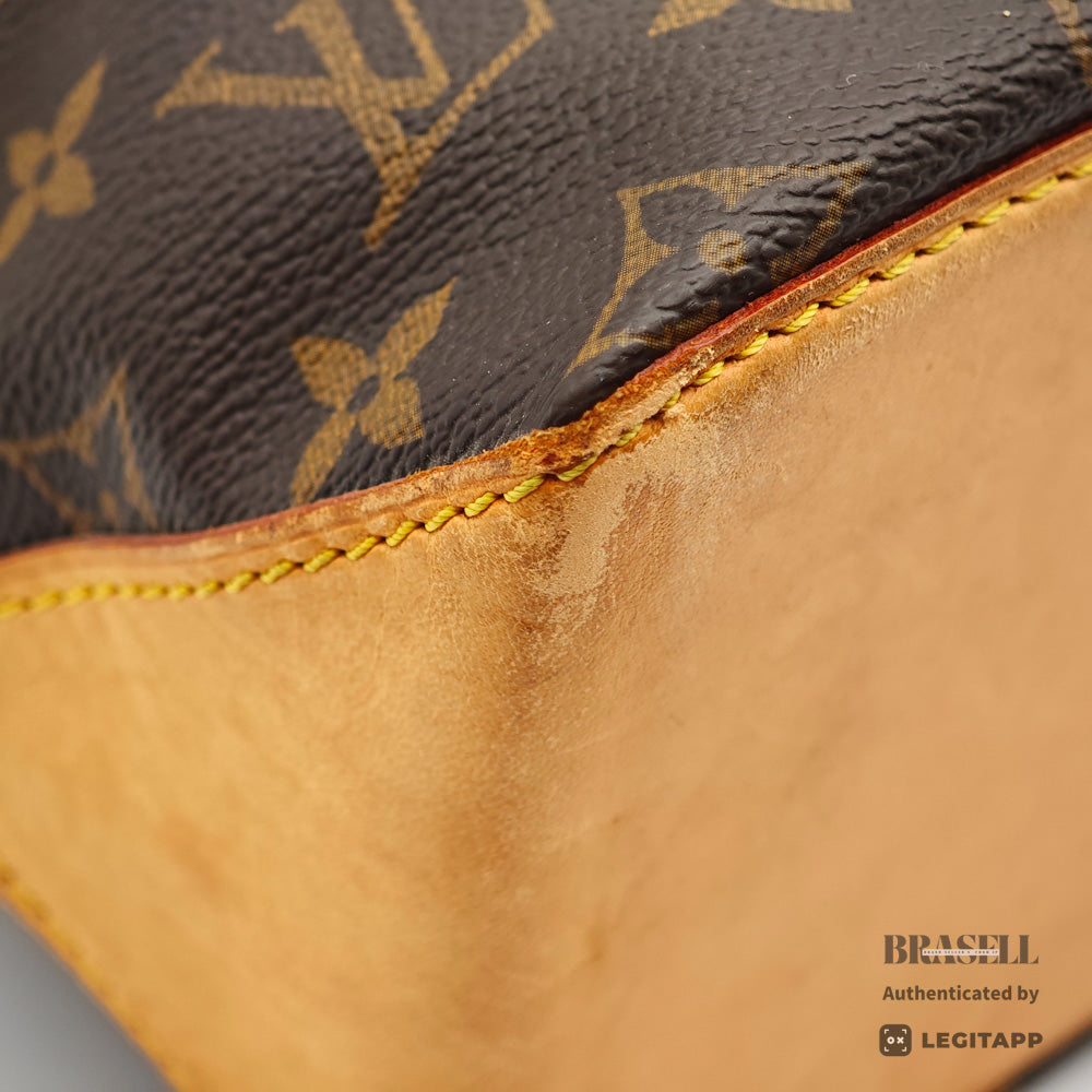 LOUIS VUITTON Cabas Piano Monogram Canvas Tote Bag M51148 【ImportFeeFREE】