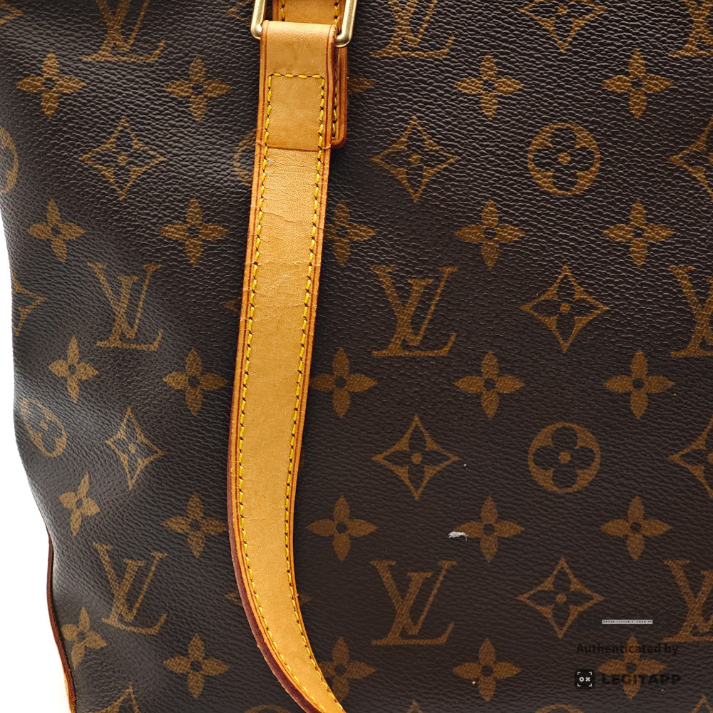 LOUIS VUITTON Cabas Piano Monogram Canvas Tote Bag M51148 【ImportFeeFREE】