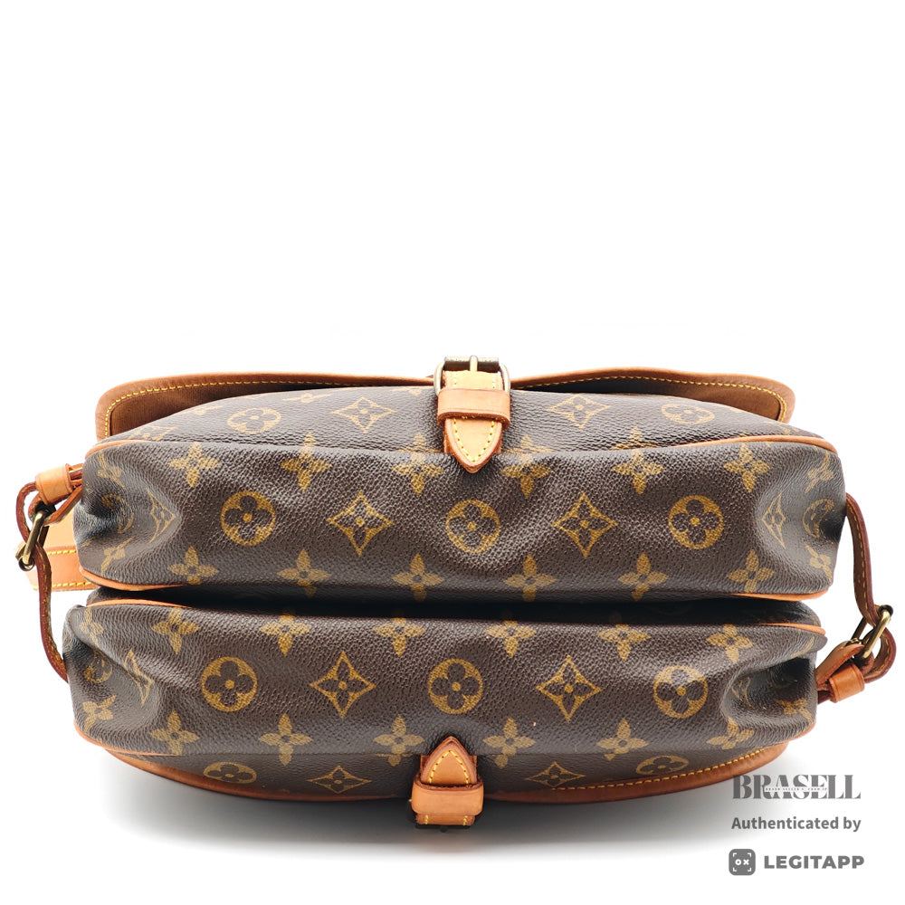 LOUIS VUITTON Saumur 30 Monogram Canvas Crossbody Bag M42256 【ImportFeeFREE】