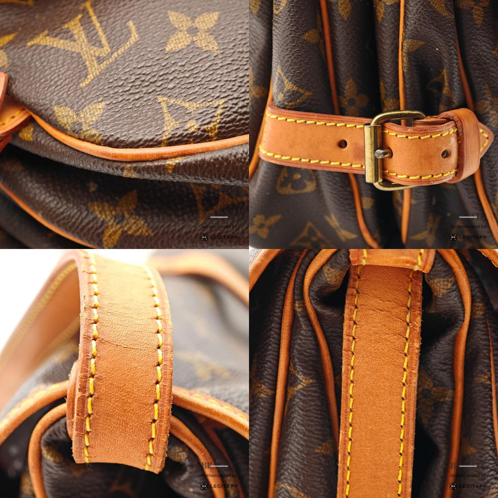LOUIS VUITTON Saumur 30 Monogram Canvas Crossbody Bag M42256 【ImportFeeFREE】