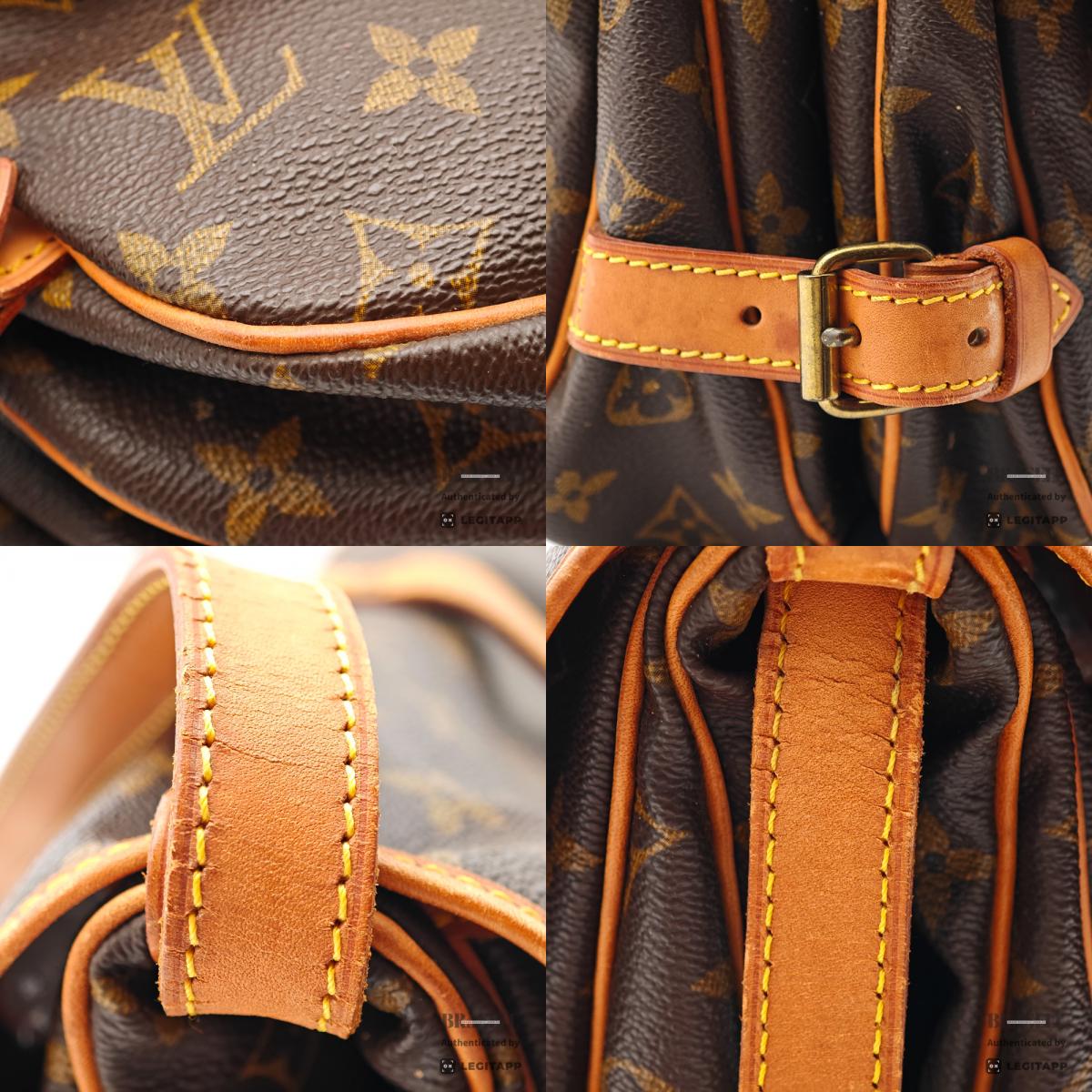 LOUIS VUITTON Saumur 30 Monogram Canvas Crossbody Bag M42256 【ImportFeeFREE】
