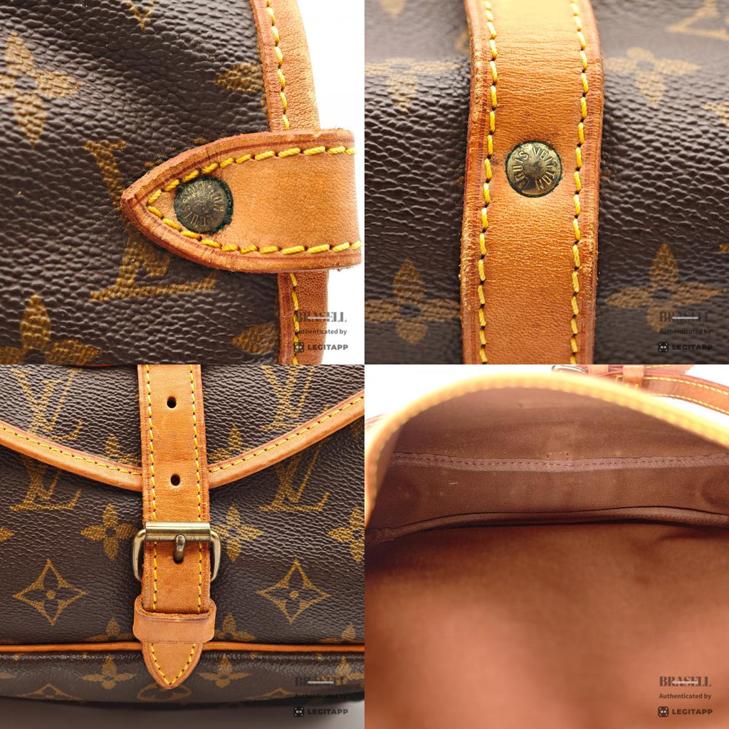 LOUIS VUITTON Saumur 30 Monogram Canvas Crossbody Bag M42256 【ImportFeeFREE】