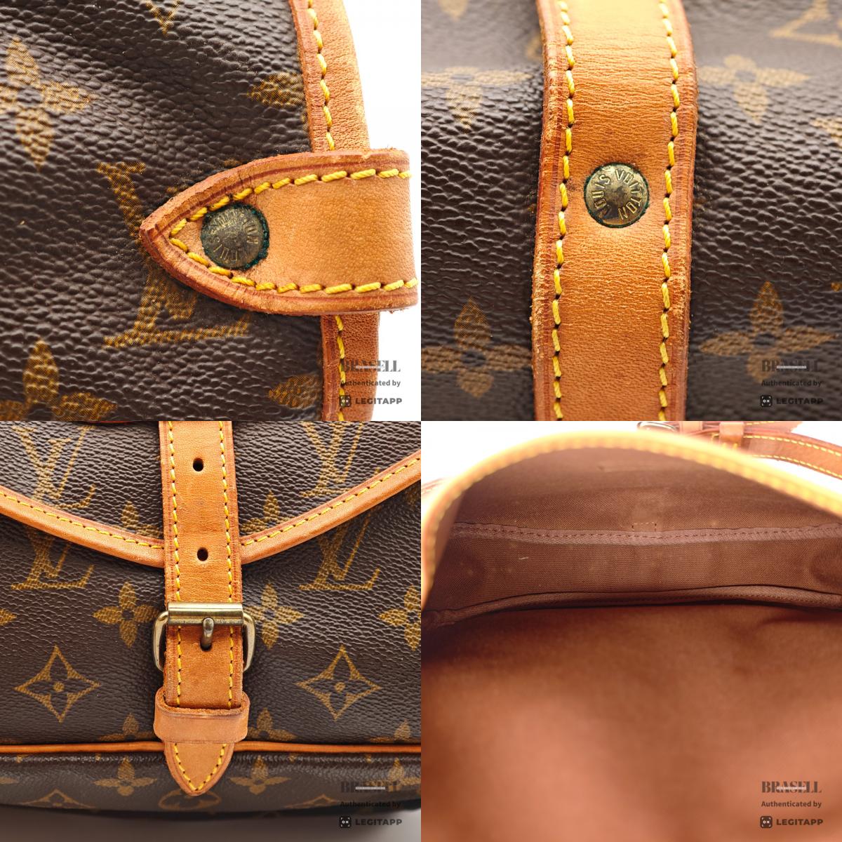 LOUIS VUITTON Saumur 30 Monogram Canvas Crossbody Bag M42256 【ImportFeeFREE】