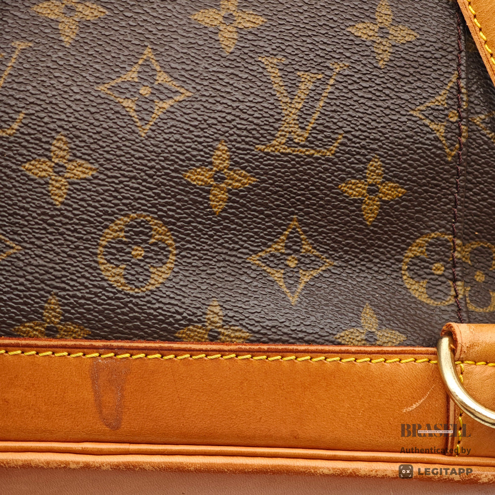 LOUIS VUITTON Montsouris MM Monogram Canvas Brown Backpack 【ImportFeeFREE】