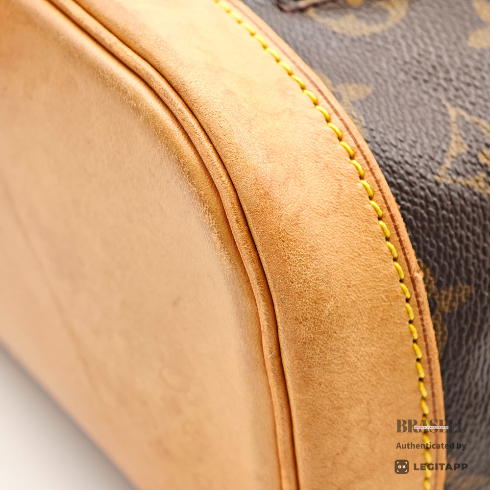 LOUIS VUITTON Montsouris MM Monogram Canvas Brown Backpack 【ImportFeeFREE】