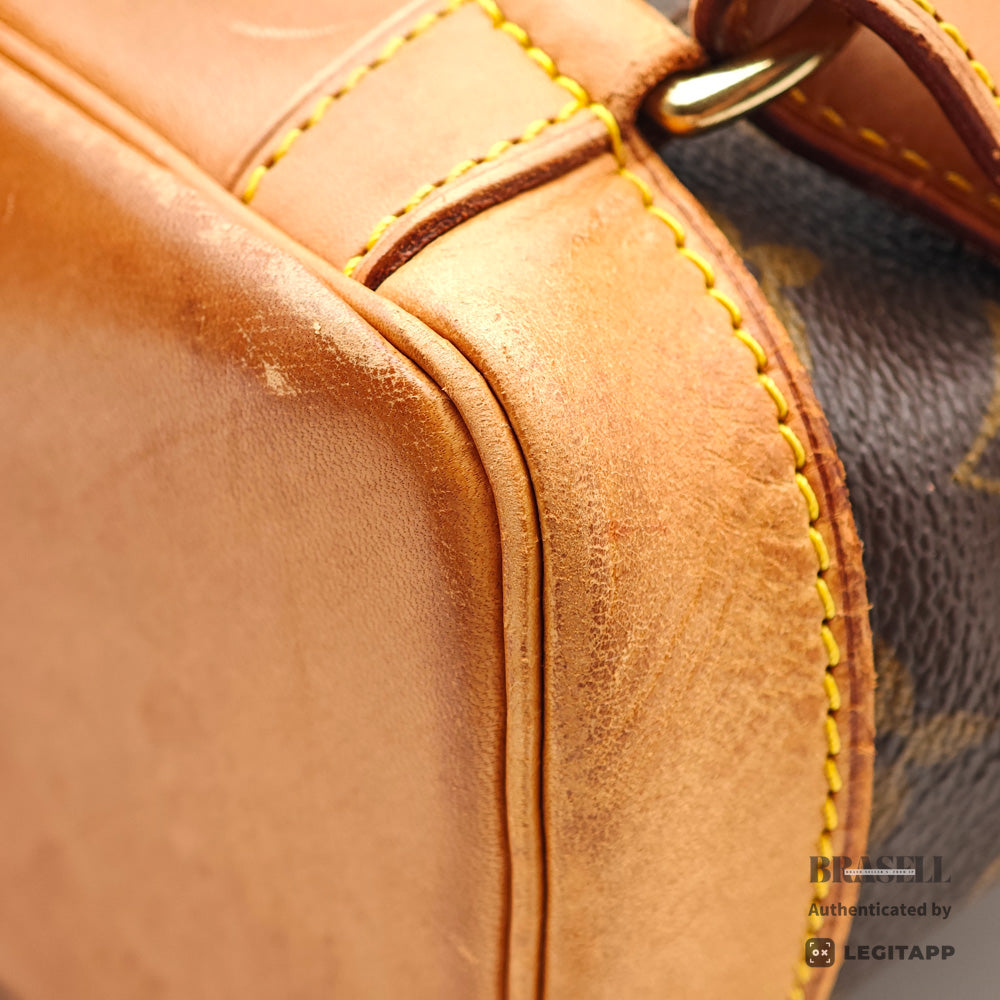 LOUIS VUITTON Montsouris MM Monogram Canvas Brown Backpack 【ImportFeeFREE】