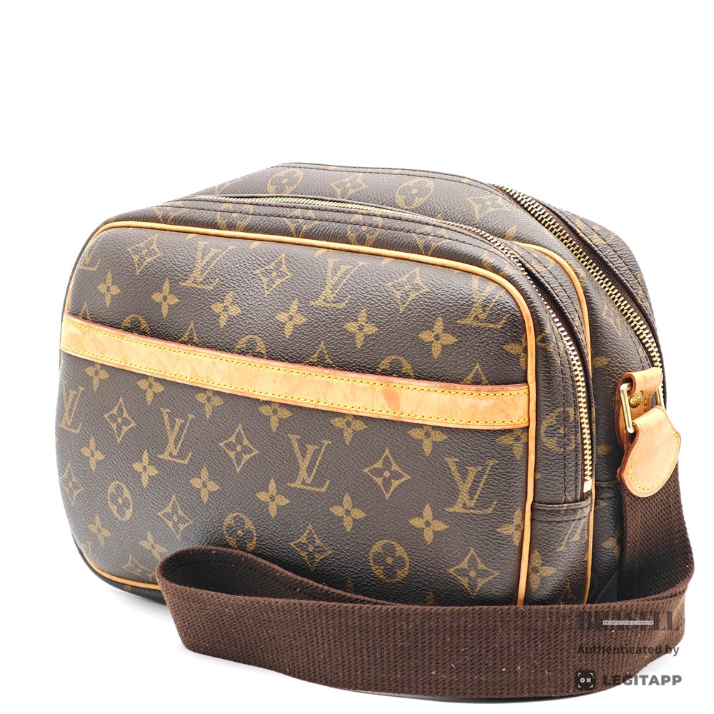 LOUIS VUITTON ルイ・ヴィトン リポーター M45254 モノグラム クロスボディバッグ