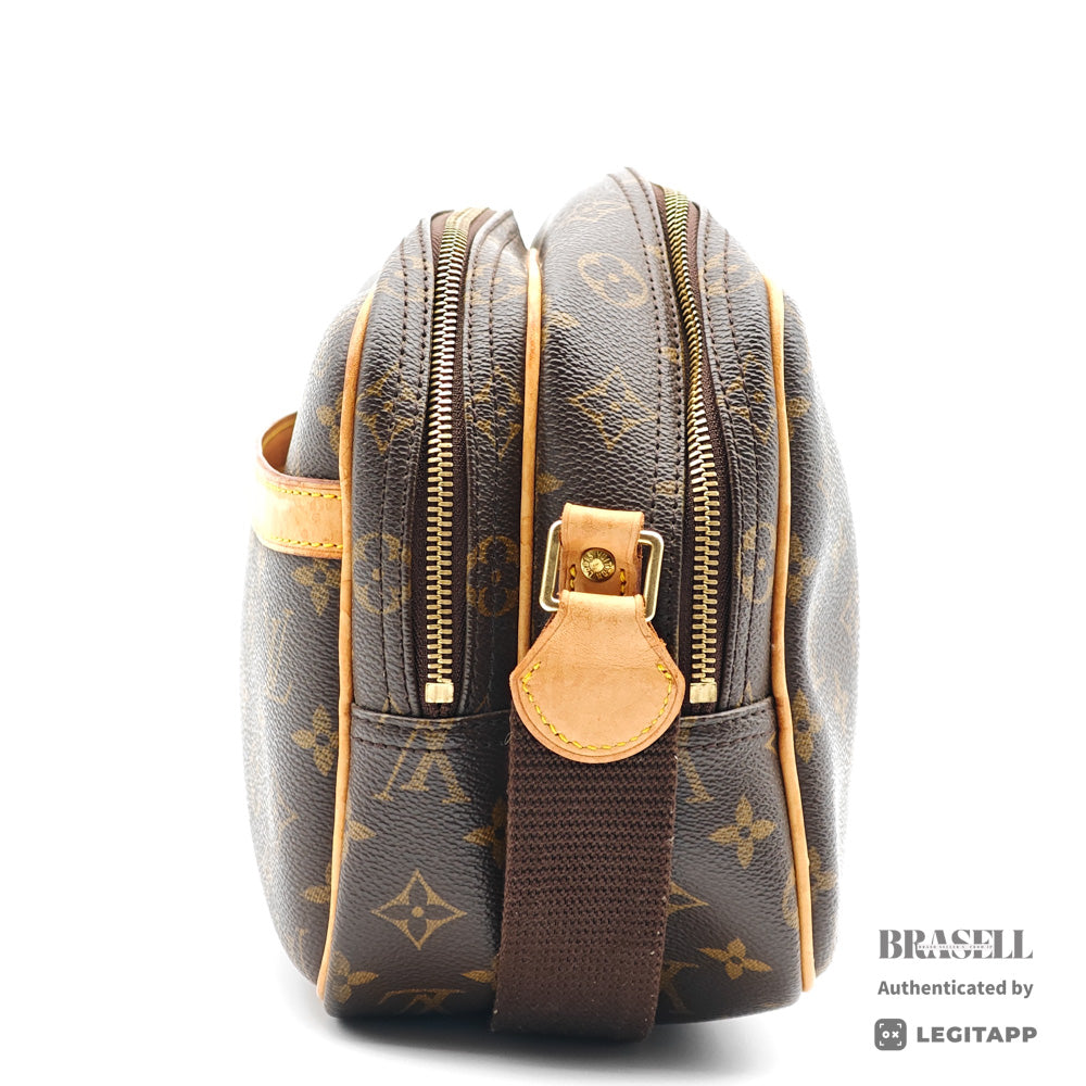 LOUIS VUITTON ルイ・ヴィトン リポーター M45254 モノグラム クロスボディバッグ