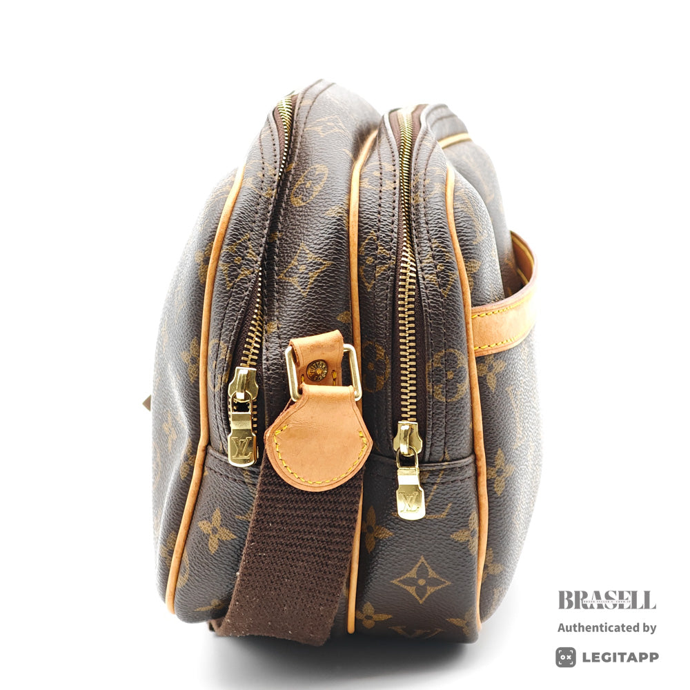 LOUIS VUITTON ルイ・ヴィトン リポーター M45254 モノグラム クロスボディバッグ