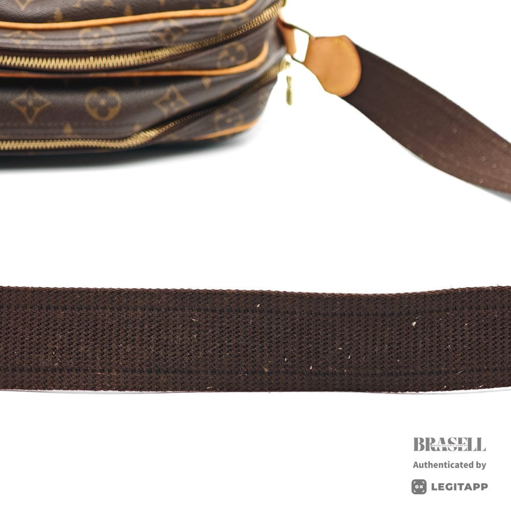 LOUIS VUITTON ルイ・ヴィトン リポーター M45254 モノグラム クロスボディバッグ