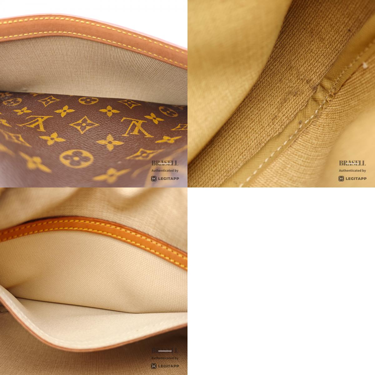 LOUIS VUITTON ルイ・ヴィトン リポーター M45254 モノグラム クロスボディバッグ