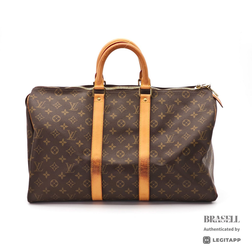 LOUIS VUITTON Monogram Keepall 45 M41428 Boston Travel Bag【ImportFeeFREE】