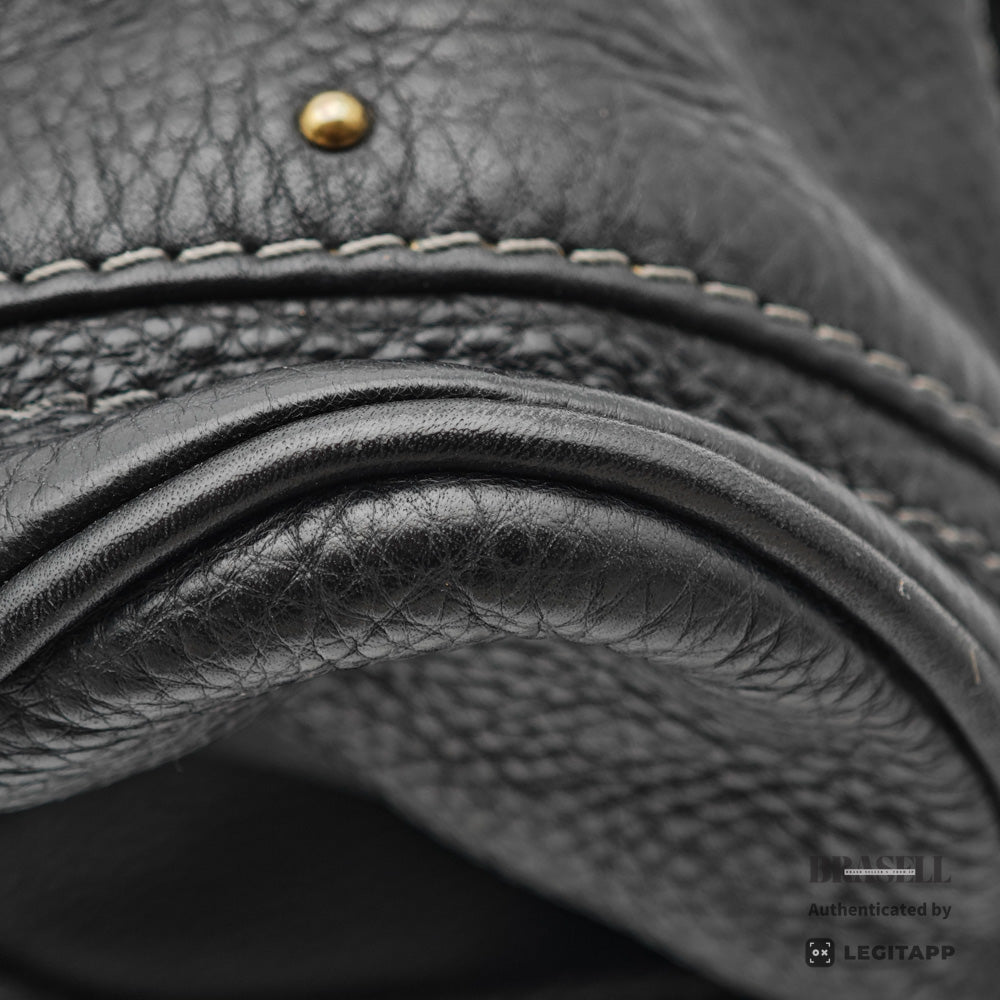 Chloe Paddington Handbag Women's Black Leather 【ImportFeeFREE】
