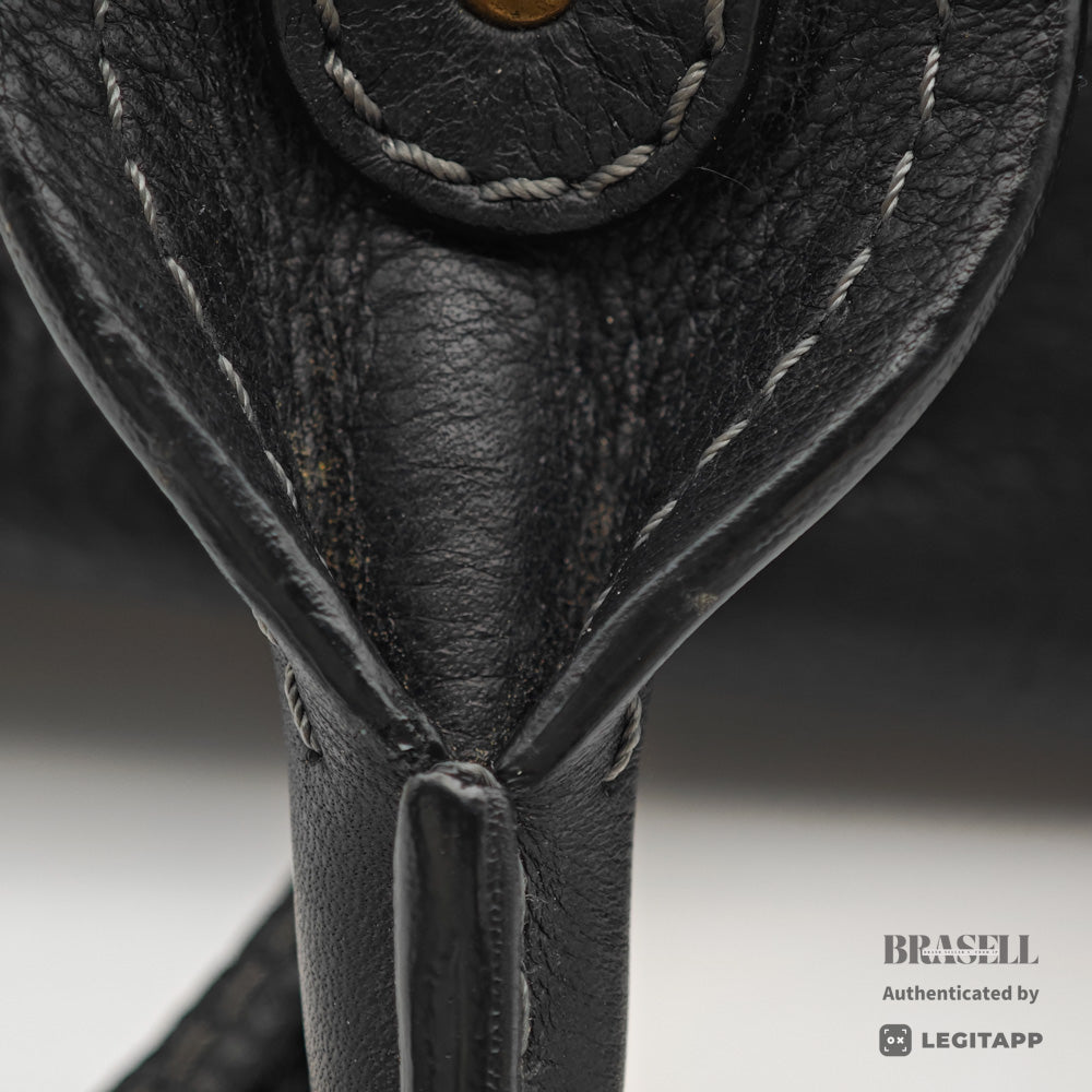 Chloe Paddington Handbag Women's Black Leather 【ImportFeeFREE】