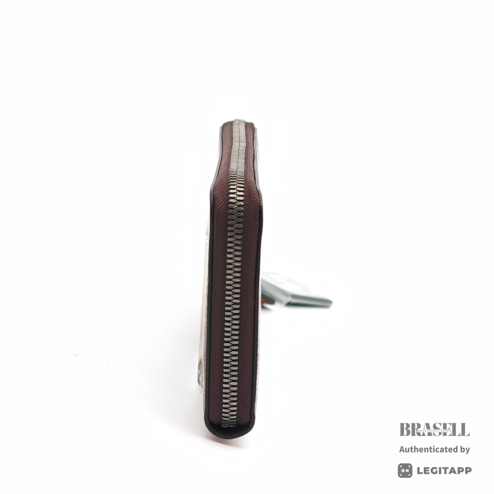 Berluti Itauba Calligraphy Long Wallet Brown Leather【ImportFeeFREE】