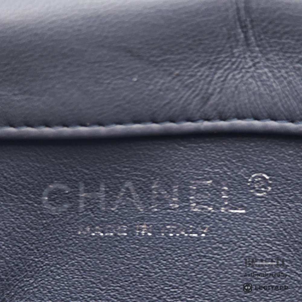 Chanel Mini Matelasse Chain Shoulder Bag Grey Lambskin【ImportFeeFREE】
