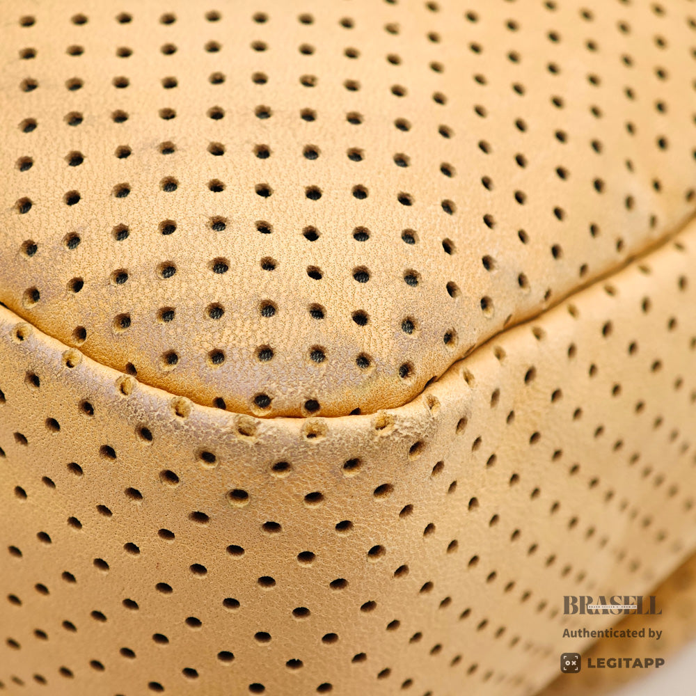 Chanel Chain Shoulder Bag Perforated Leather 【ImportFeeFREE】