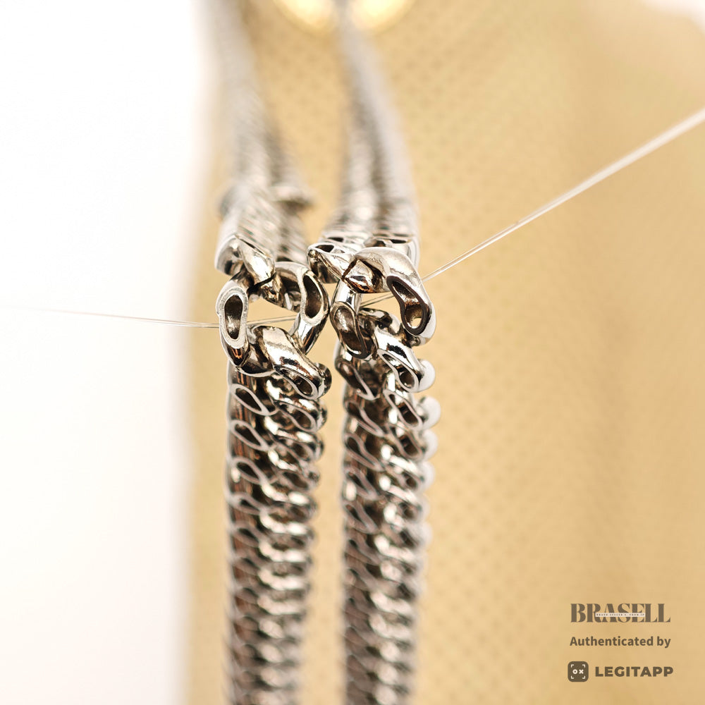 Chanel Chain Shoulder Bag Perforated Leather 【ImportFeeFREE】