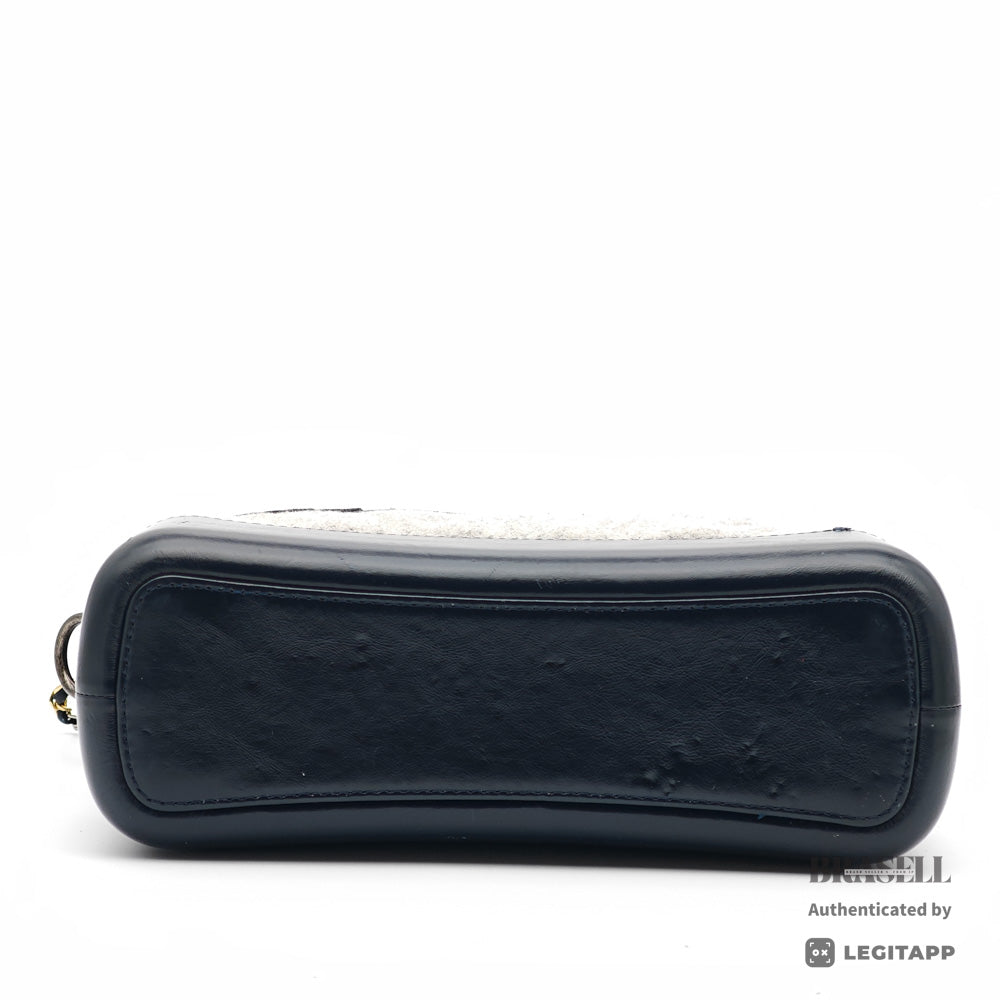 CHANEL Gabriellel Wool Leather Shoulder Bag【ImportFeeFREE】