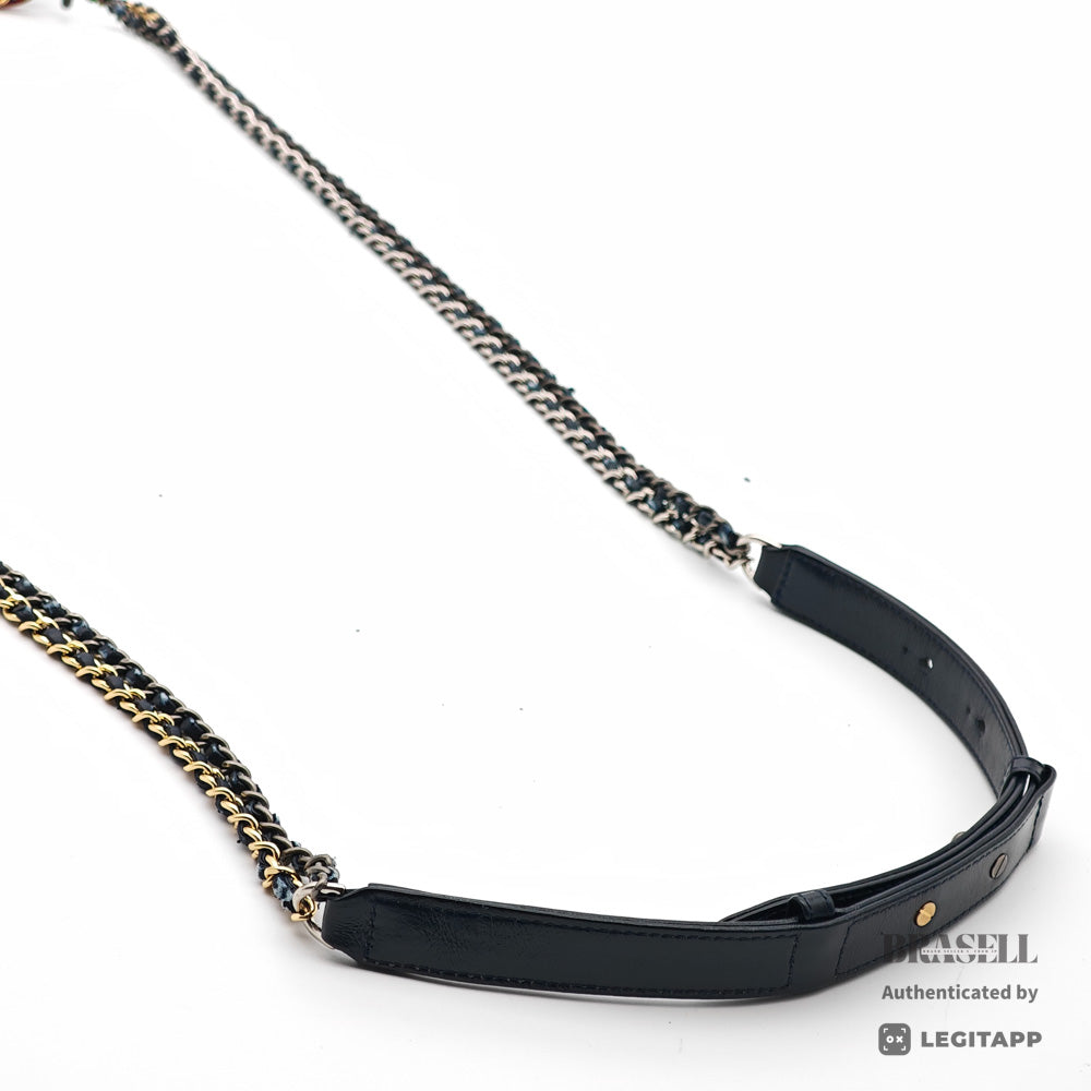 CHANEL Gabriellel Wool Leather Shoulder Bag【ImportFeeFREE】