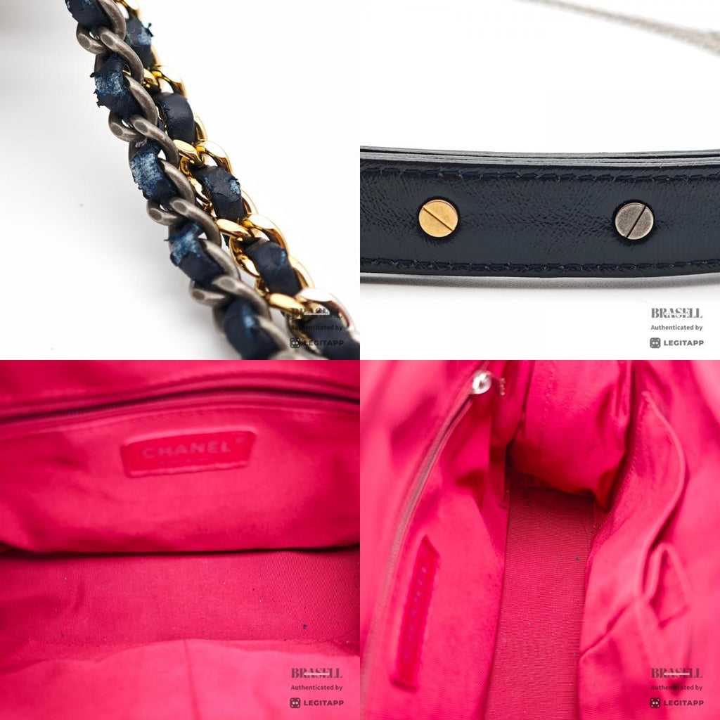 CHANEL Gabriellel Wool Leather Shoulder Bag【ImportFeeFREE】