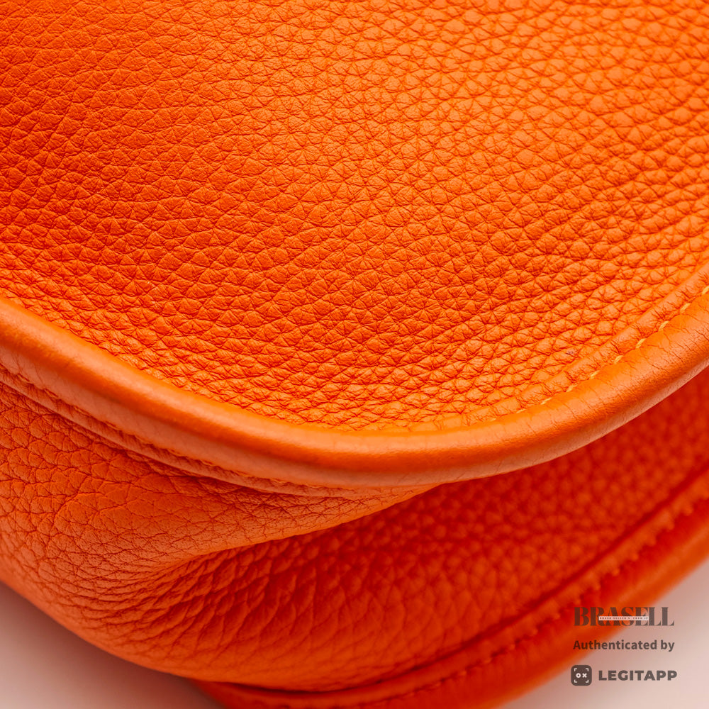 HERMES Evelyne Shoulder Bag Taurillon Clemence【ImportFeeFREE】