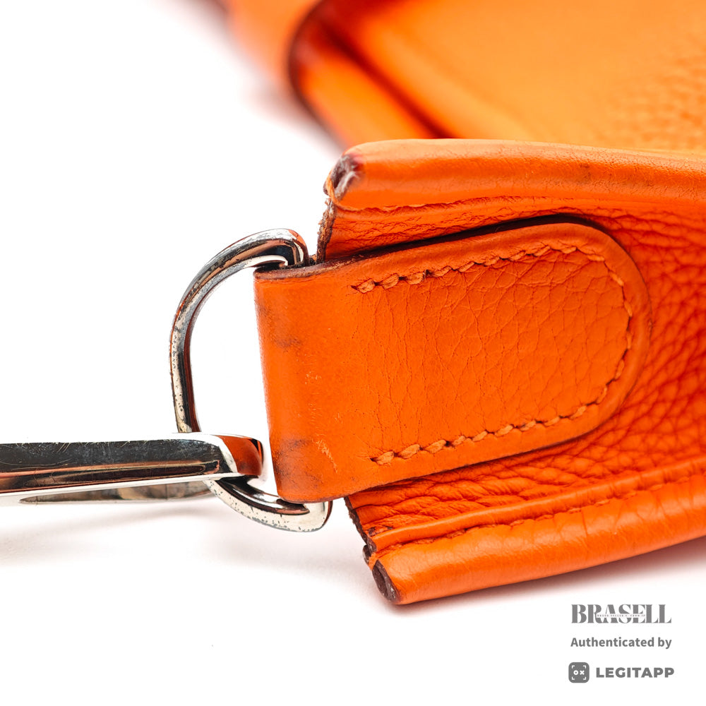 HERMES Evelyne Shoulder Bag Taurillon Clemence【ImportFeeFREE】