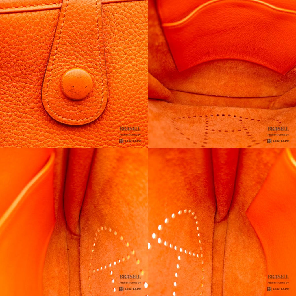 HERMES Evelyne Shoulder Bag Taurillon Clemence【ImportFeeFREE】