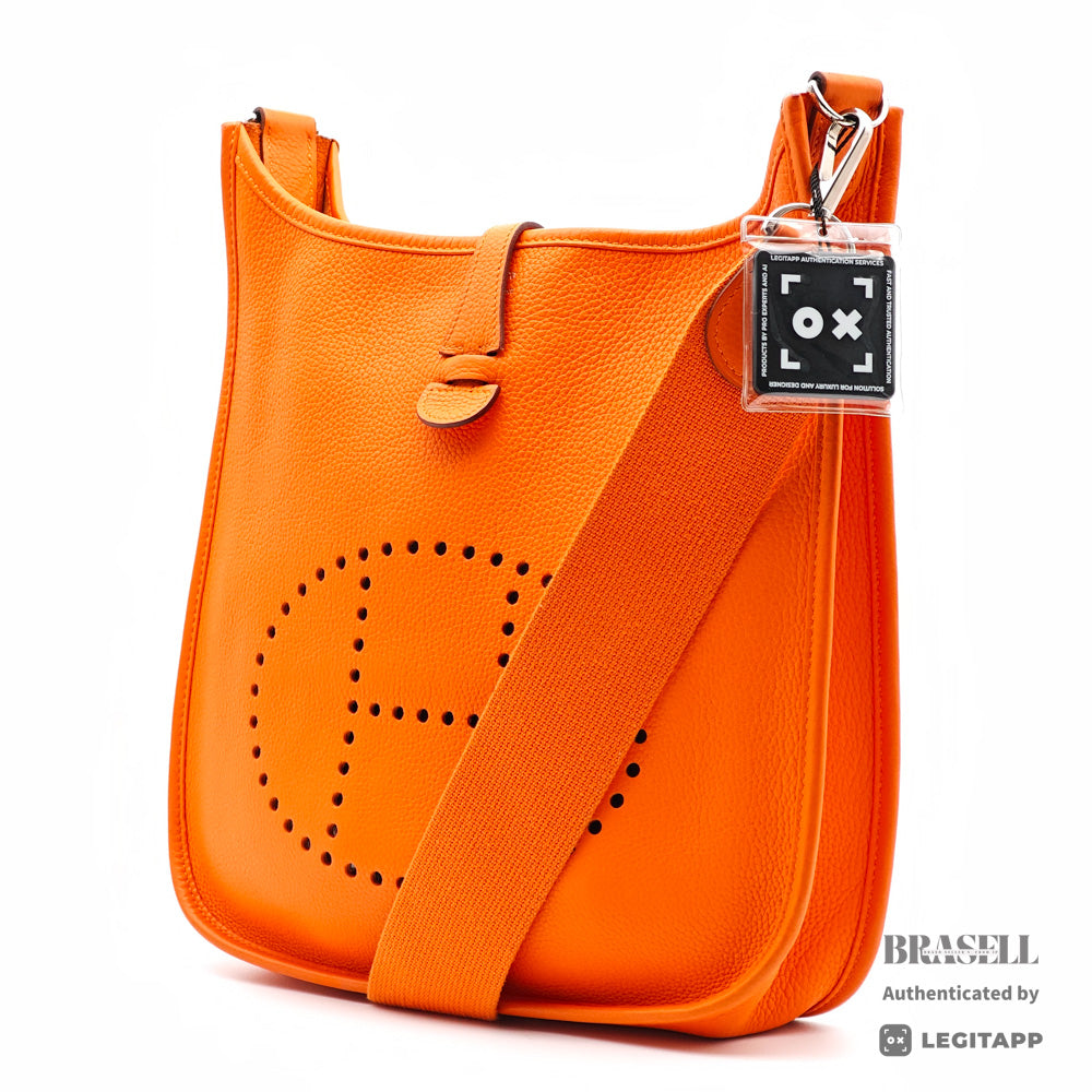 HERMES Evelyne Shoulder Bag Taurillon Clemence【ImportFeeFREE】