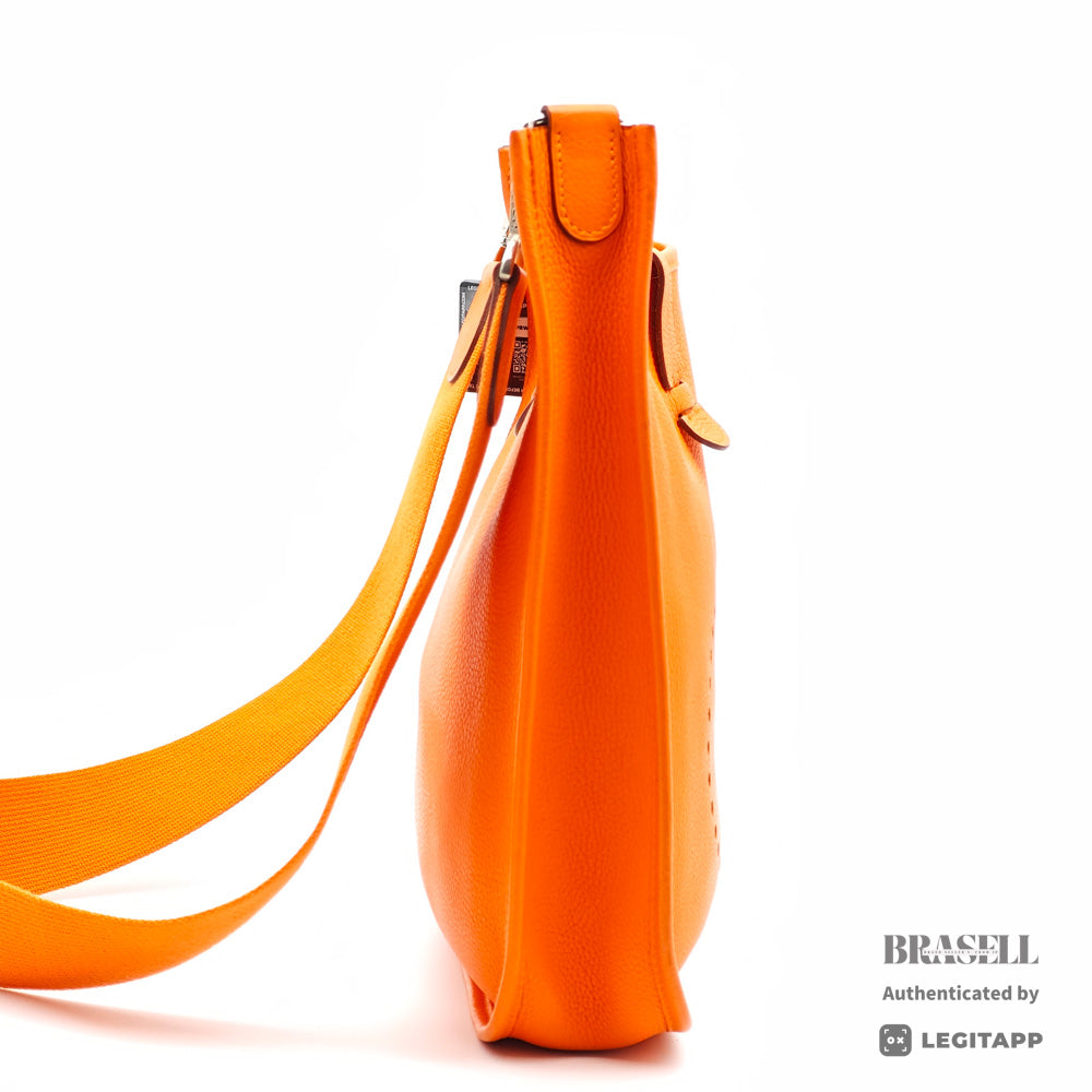 HERMES Evelyne Shoulder Bag Taurillon Clemence【ImportFeeFREE】