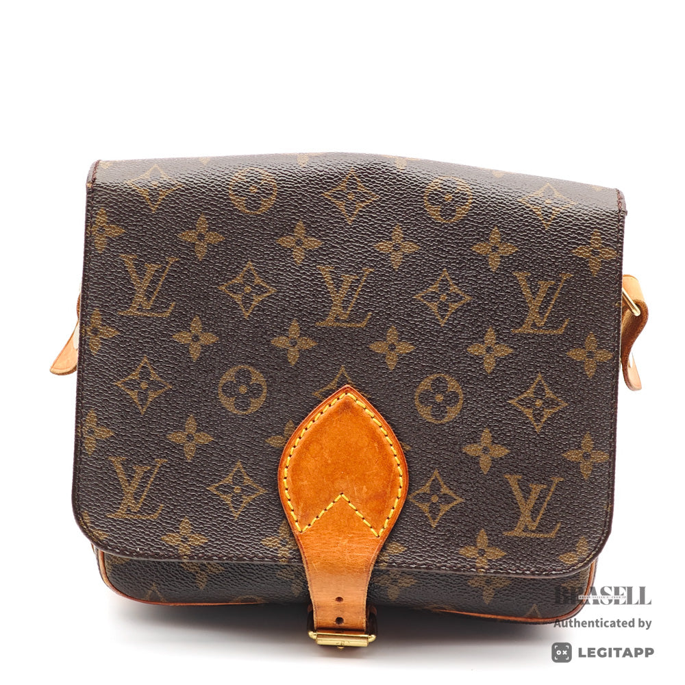 Louis Vuitton Monogram Cartouchire MM Shoulder Bag【ImportFREE】