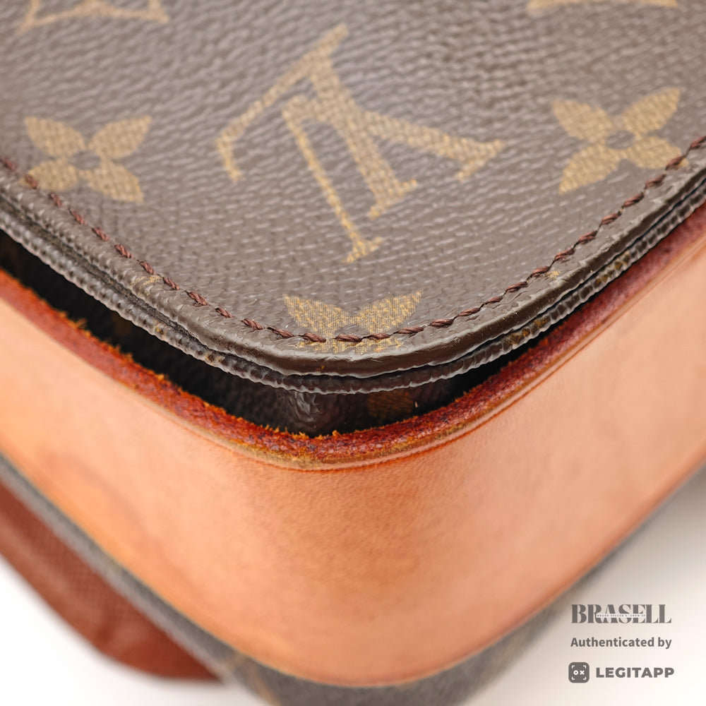 Louis Vuitton Monogram Cartouchire MM Shoulder Bag【ImportFREE】