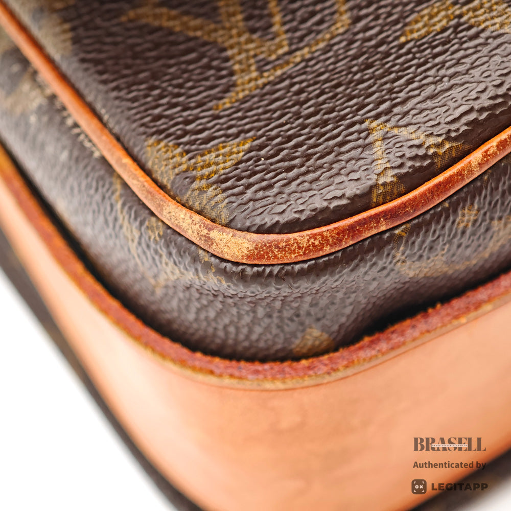 Louis Vuitton Monogram Cartouchire MM Shoulder Bag【ImportFREE】